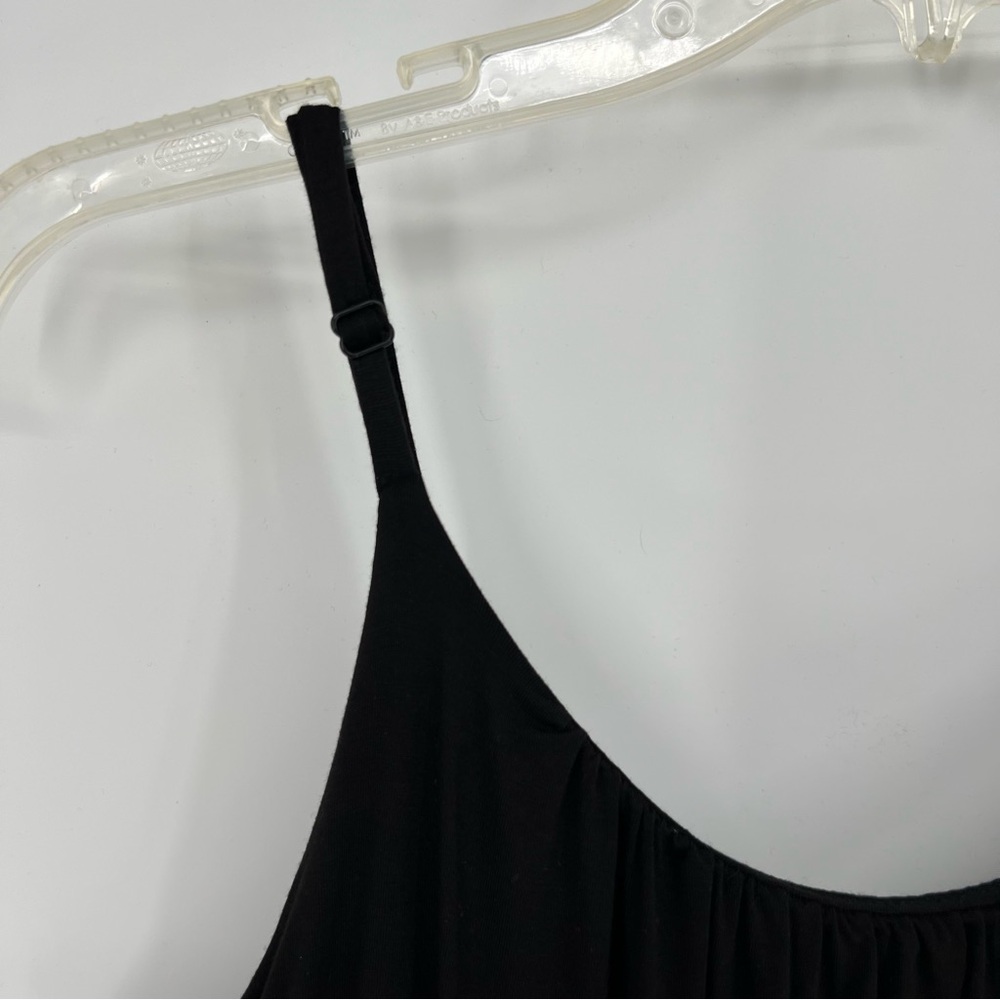 Gilli Jumpsuit Womans Black Wide Leg Jumper Adjustable Straps Soft Stretch NEW - Picture 5 of 7